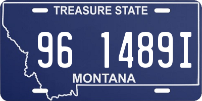 MT license plate 961489I