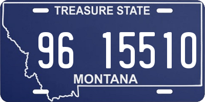 MT license plate 961551O
