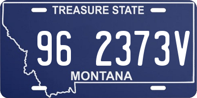 MT license plate 962373V