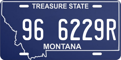 MT license plate 966229R