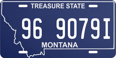 MT license plate 969079I