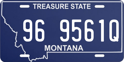 MT license plate 969561Q