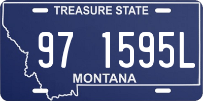 MT license plate 971595L