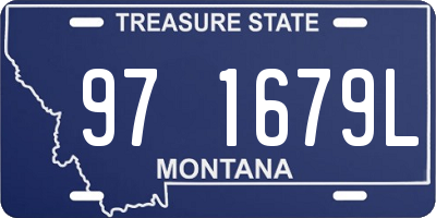 MT license plate 971679L