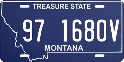 MT license plate 971680V