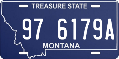 MT license plate 976179A