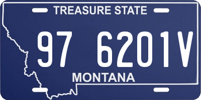 MT license plate 976201V