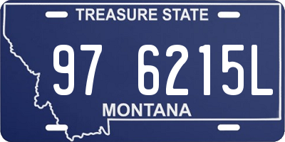 MT license plate 976215L