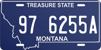 MT license plate 976255A