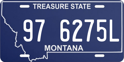 MT license plate 976275L
