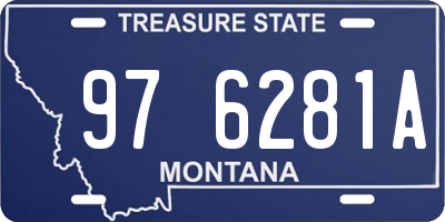 MT license plate 976281A