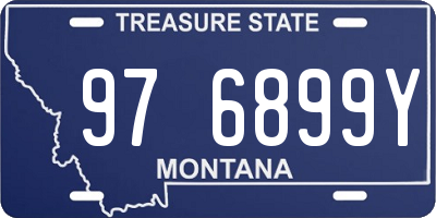 MT license plate 976899Y