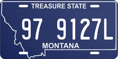 MT license plate 979127L