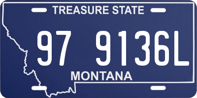 MT license plate 979136L