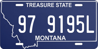 MT license plate 979195L