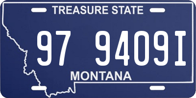 MT license plate 979409I