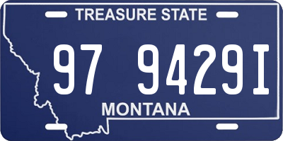 MT license plate 979429I