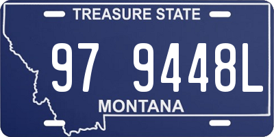 MT license plate 979448L