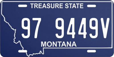 MT license plate 979449V