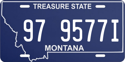 MT license plate 979577I
