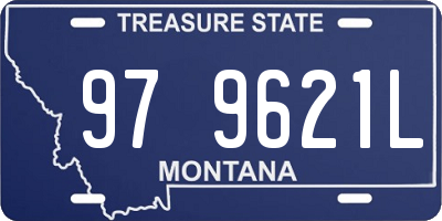 MT license plate 979621L