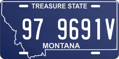 MT license plate 979691V