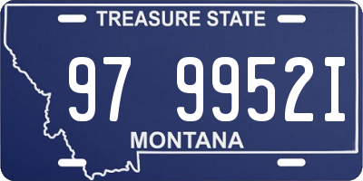 MT license plate 979952I