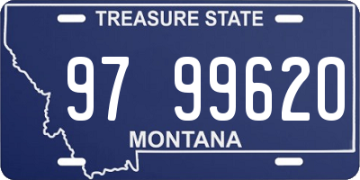 MT license plate 979962O