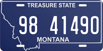 MT license plate 984149O