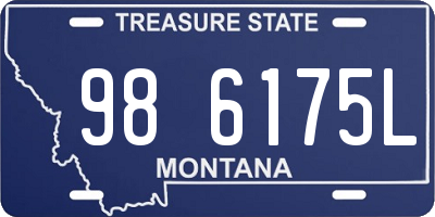 MT license plate 986175L