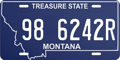 MT license plate 986242R