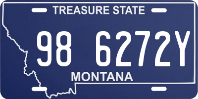 MT license plate 986272Y
