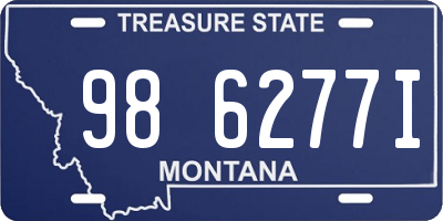 MT license plate 986277I