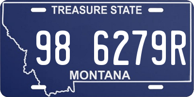 MT license plate 986279R