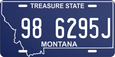 MT license plate 986295J