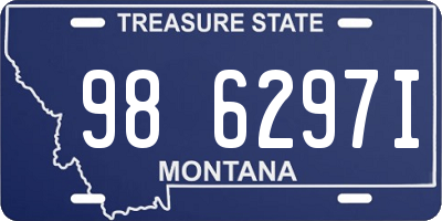 MT license plate 986297I