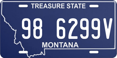 MT license plate 986299V