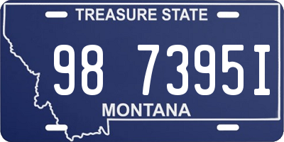 MT license plate 987395I