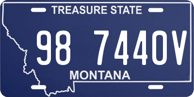 MT license plate 987440V