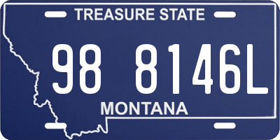 MT license plate 988146L