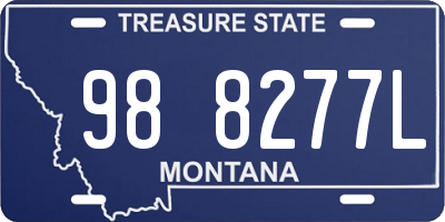 MT license plate 988277L