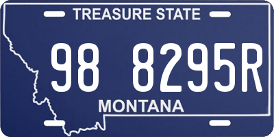MT license plate 988295R