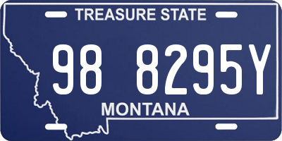 MT license plate 988295Y