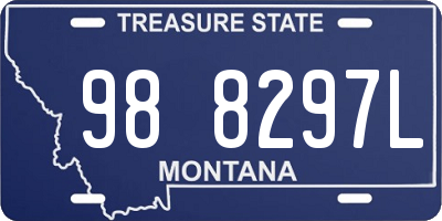MT license plate 988297L