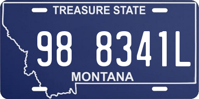MT license plate 988341L
