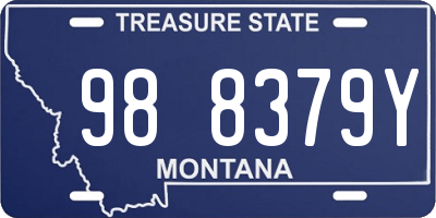 MT license plate 988379Y