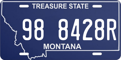 MT license plate 988428R