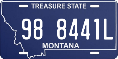 MT license plate 988441L