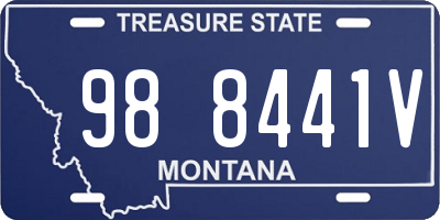 MT license plate 988441V