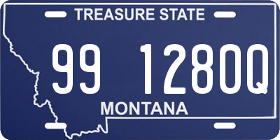 MT license plate 991280Q